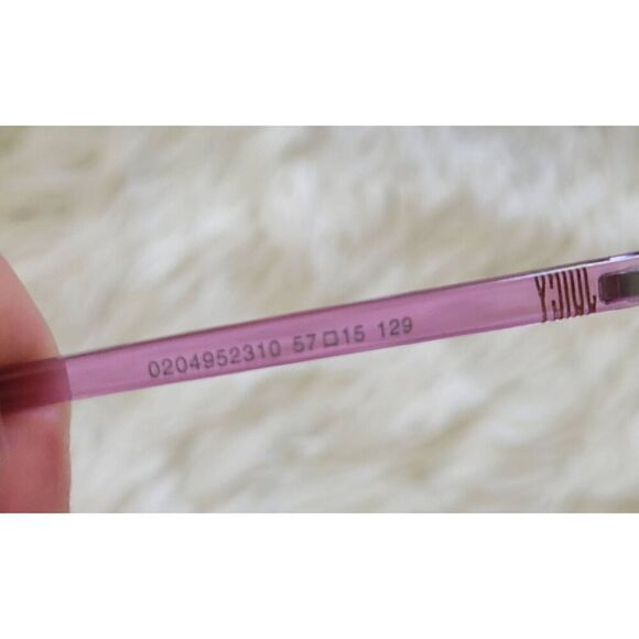 Juicy Couture Pink and Gold Aviator Sunglasses New - Picture 6 of 8